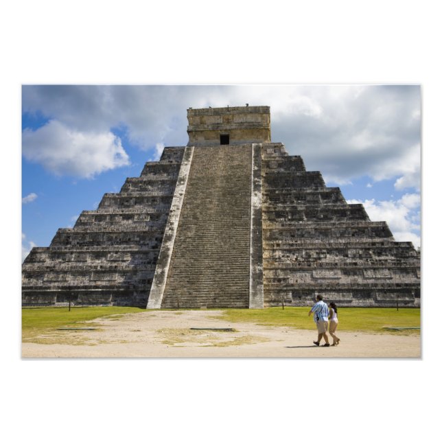 Impression Photo Mexique, Quintana Roo, près de Cancun, Chichen 2 (Devant)