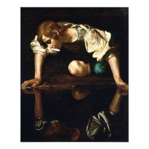 Impression Photo Michelangelo Merisi da Caravaggio "Narcissus"