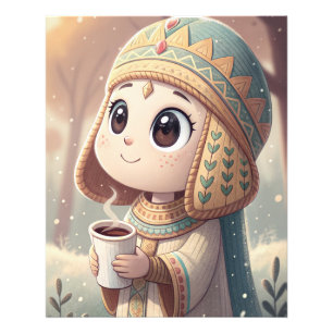 Impression Photo Mignon Kawaii Hatshepsut Nourriture et Art de Co
