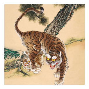 Impression Photo Minhwa Tigre laid Koreen