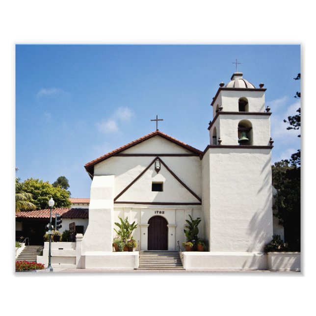Impression Photo Mission San Buenaventura (Devant)