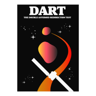 Impression Photo Mission spatiale DART art spatial.