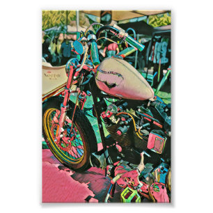 Impression Photo mocycle toxique pour papa