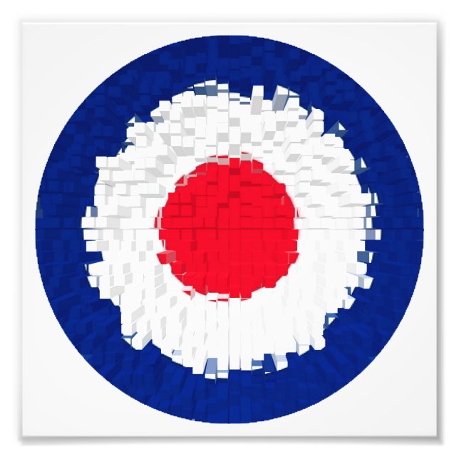 Impression Photo Mod Target with effet applied (Devant)