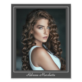 Impression Photo Modèle de capture d'écran de l'acteur 8x10 - Impri