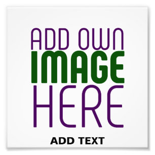 IMPRESSION PHOTO MODÈLE DE TEXTE D'IMAGE BLANCHE SIMPLE MODERNE