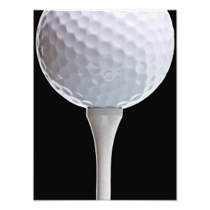 Impression Photo Modèle jouant au golf de sports d'arrière - plan