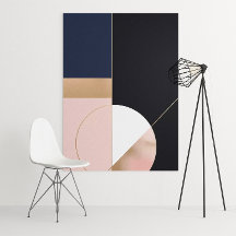Modern minimalist abstract wall art