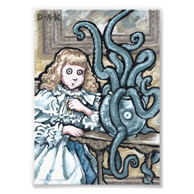 Impression Photo Mon Premier Animal #7 - Surreal Odd Goth Creator (Devant)