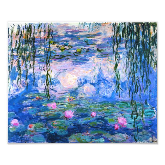 Impression Photo Monet Water Lilies Imprimer (Devant)