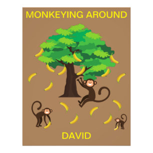 Impression Photo "Monkeying Autour"