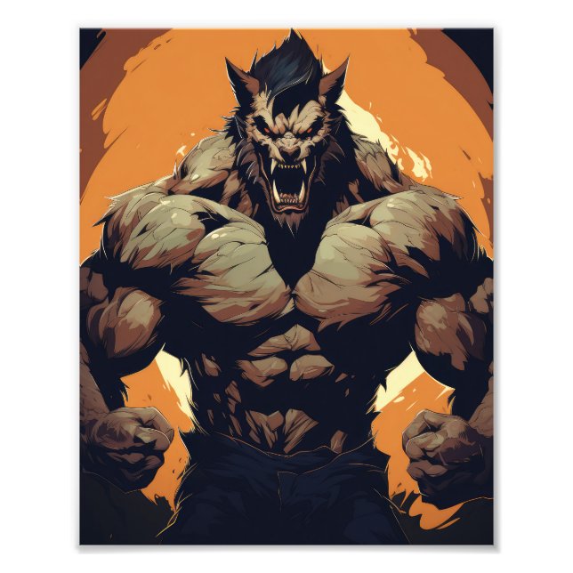 Impression Photo Monster de Werewolf (Devant)