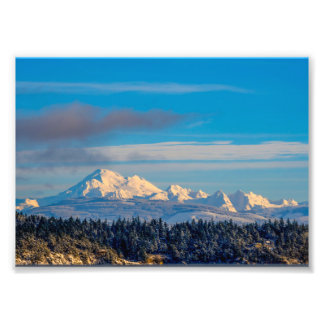Impression Photo Mont Baker Winter