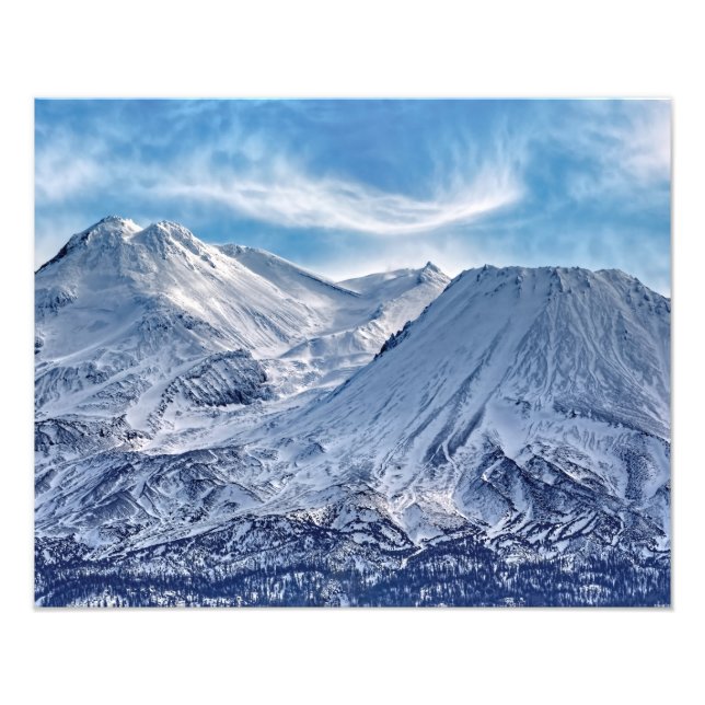 IMPRESSION PHOTO MONT SHASTA (Devant)