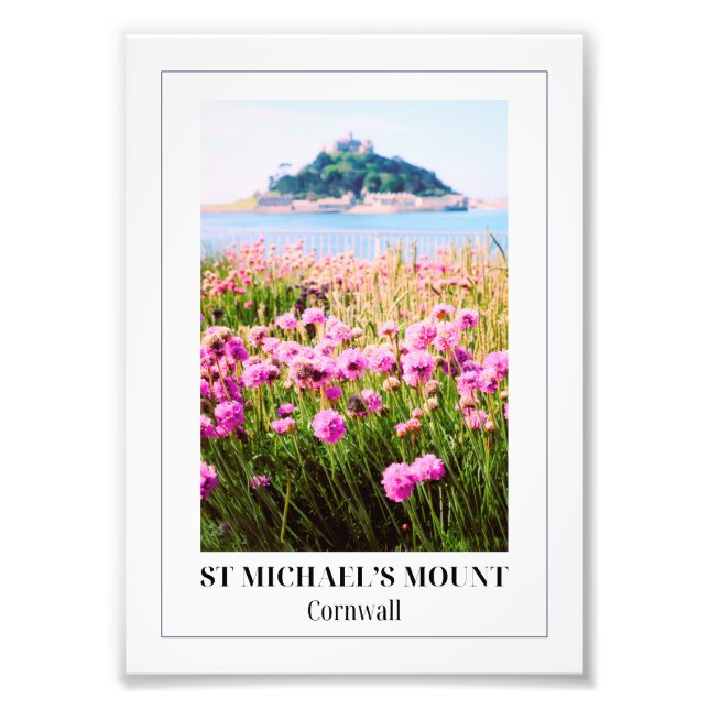 Impression Photo Mont St Michael, Cornouailles (Devant)
