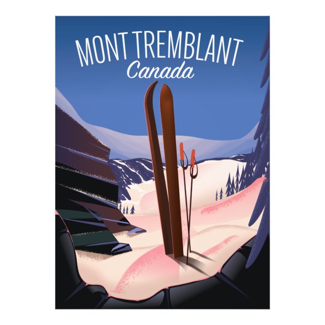 Impression Photo Mont Tremblant Ski Canada (Devant)