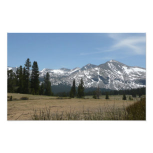 Impression Photo Montagnes de la Sierra Nevada I depuis Yosemite