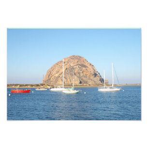 Impression Photo Morro Rock, Californie