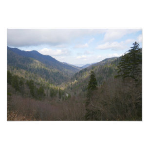 Impression Photo Morton Vue sur les montagnes Great Smoky