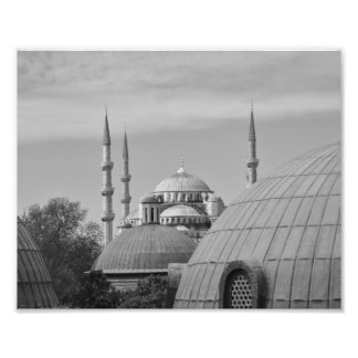 Impression Photo Mosquée Bleue, Istanbul, Turquie