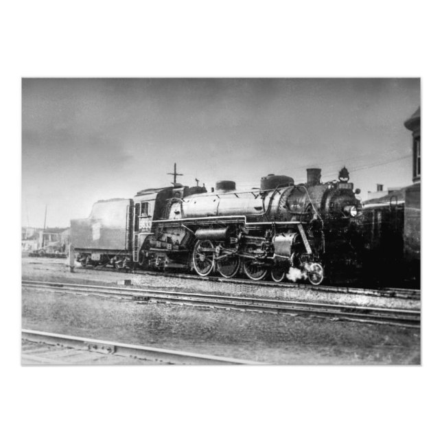 Impression Photo Moteur Grand Trunk Western Railroad #5633 (Devant)
