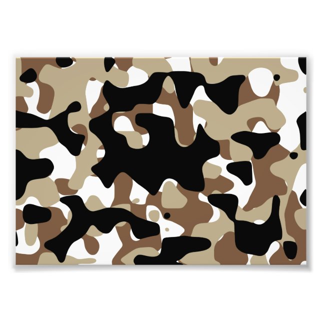 Impression Photo Motif de camouflage militaire (Devant)