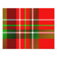 Motif de Noël Tartan