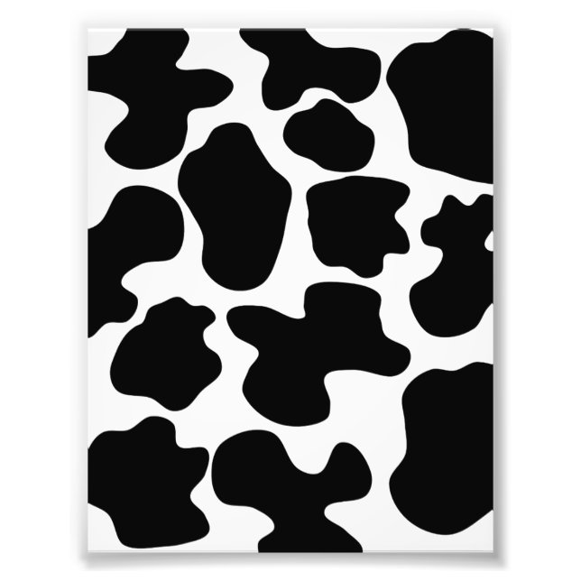 Impression Photo Motif d'impression de vache (Devant)