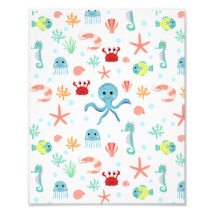 Impression Photo Motif du monde marin