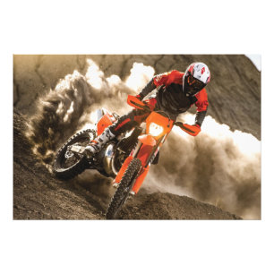 Impression Photo Motocross Rider