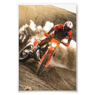 Impression Photo Motocross Rider