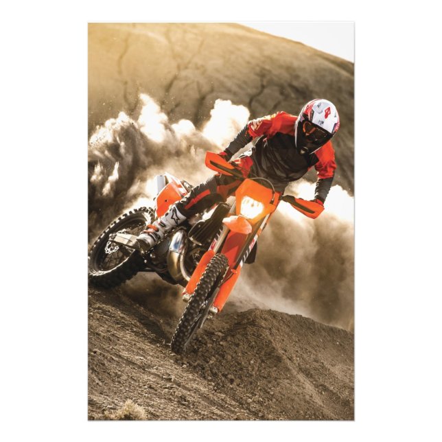 Impression Photo Motocross Rider (Devant)