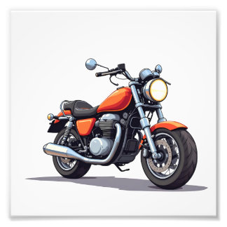 Impression Photo Motocycle