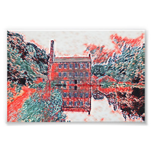 Impression Photo Moulin de Gibson, Hardcastle Crags Art Impressionn