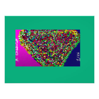 Impression Photo Multicolored Tree Between Worlds