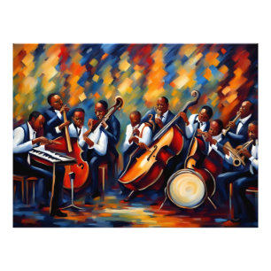 Impression Photo Musiciens de jazz