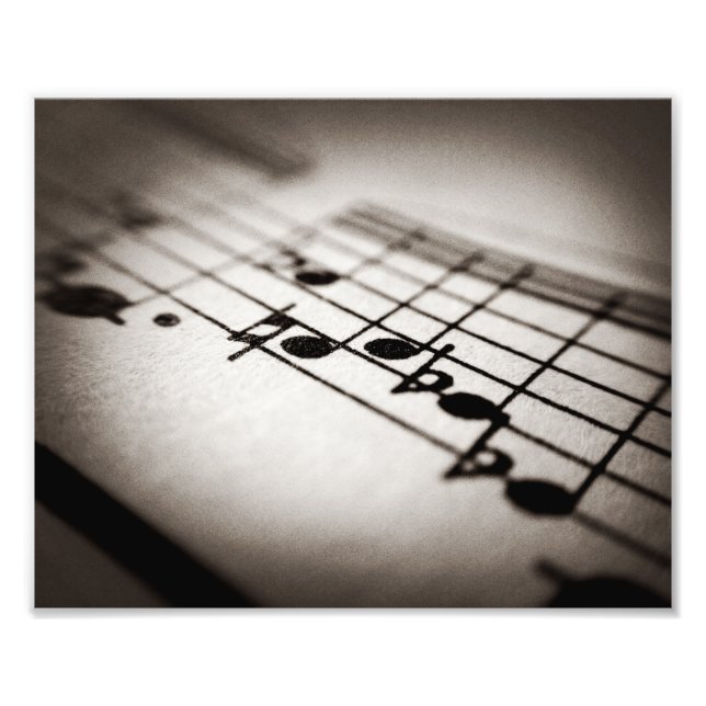 Impression Photo Musique, Magnifié (Devant)