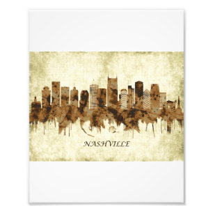Impression Photo Nashville Tennessee Cityscape