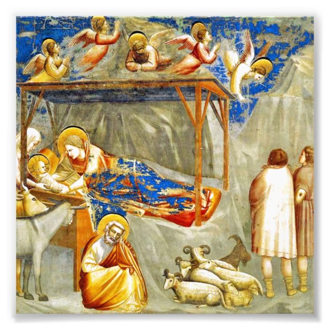 Impression Photo Nativité Naissance de Jésus (Devant)