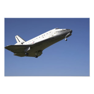 Impression Photo Navette spatiale Atlantis approchant de la piste 3