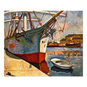 Impression Photo Navire au Havre, Georges Braque,