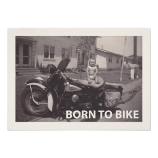 Impression Photo né à vélo