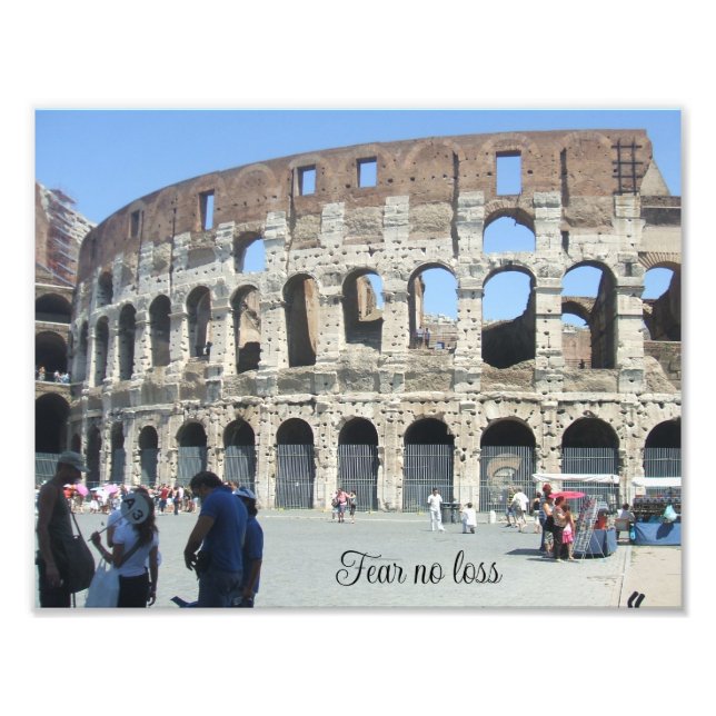 Impression Photo Ne crains aucune perte (Devant)