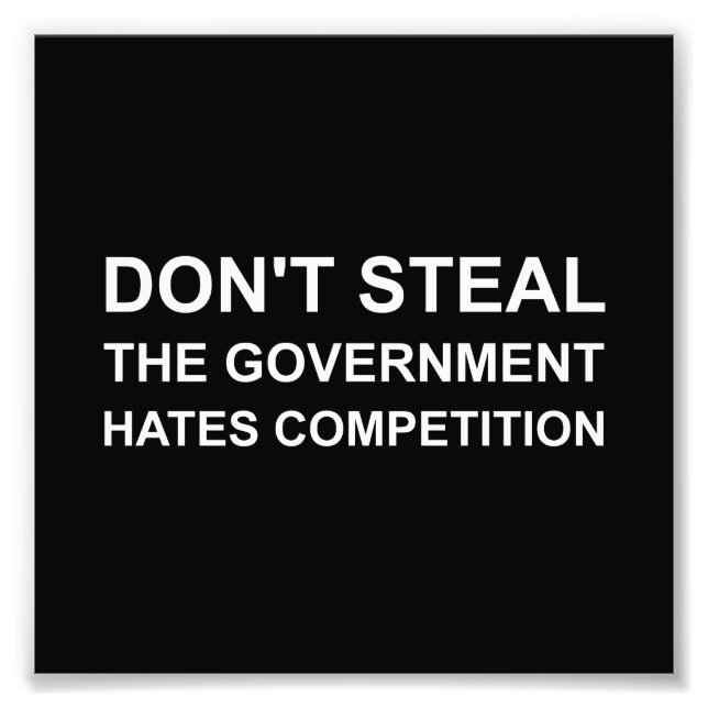 Impression Photo Ne vole pas (Devant)