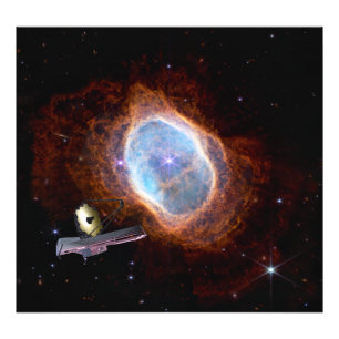 Impression Photo Nebula Ring Sud Espace James Webb Telescope