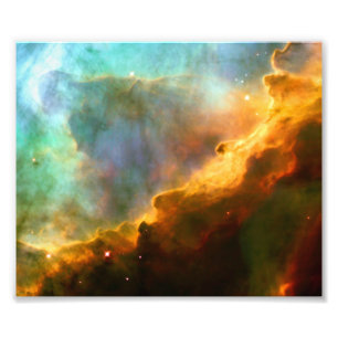 Impression Photo Nébuleuse d'Omega/cygne (télescope de Hubble)