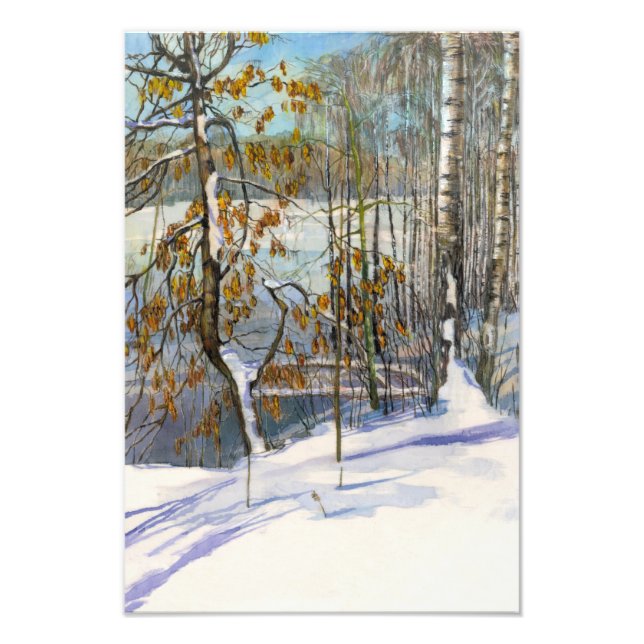 Impression Photo Neige (Devant)