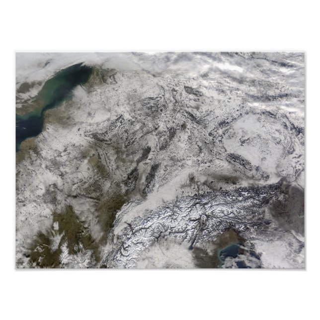 Impression Photo Neige en Europe (Devant)