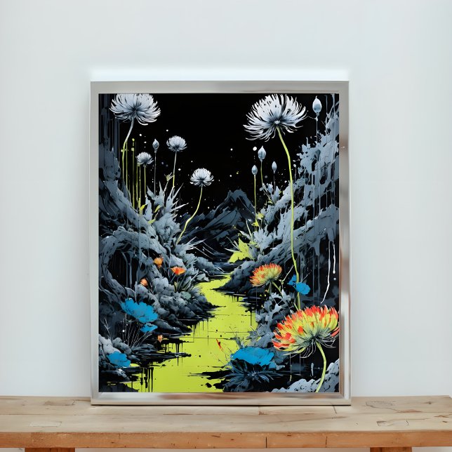 Impression Photo Neon Nocturne (Créateur téléchargé)