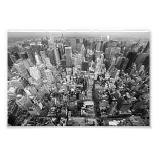 Impression Photo New York d'en haut